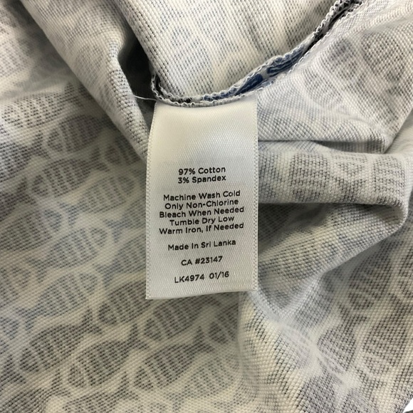 Talbots Black and White Geometric Pencil Skirt - Picture 6 of 6